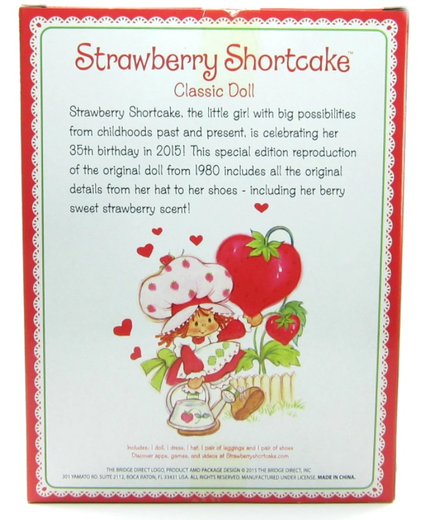 strawberry shortcake doll 35th anniversary